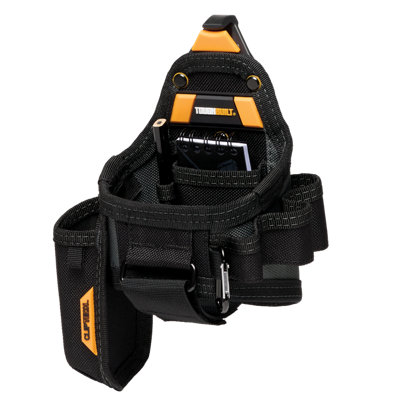 Toughbuilt Cliptech Black Tape & Knife Pouch