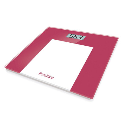Terraillon Pink Slim Electronic Bathroom Scales