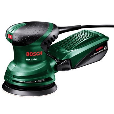 Bosch 220W Corded Random Orbit Sander Pex 220 A