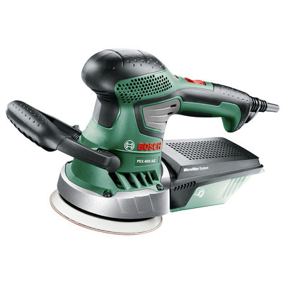 Bosch 350W 230V Corded Random Orbit Sander Pex 400 Ae