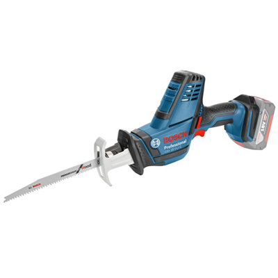 Bosch Professional Blue 18V Cordless Reciprocating Saw (Bare Tool) - Gsa 18V-Li C