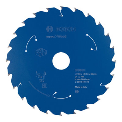 Bosch Professional Expert 24T Circular Saw Blade (Dia)190Mm