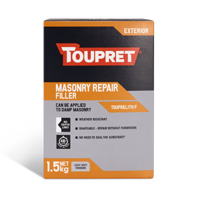 Toupret Exterior Fillers Powder Filler, 1.5Kg