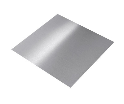 B&Q Silver Effect Anodised Aluminium Smooth Sheet, (H)1000Mm (W)500Mm (T)0.5Mm 630G