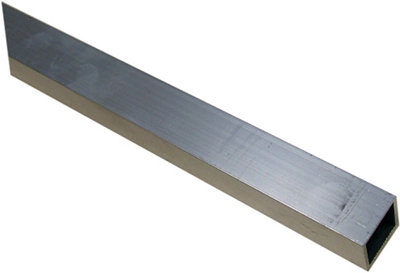 B&Q Aluminium Square Tube, (L)1M (W)20Mm (T)1.5Mm