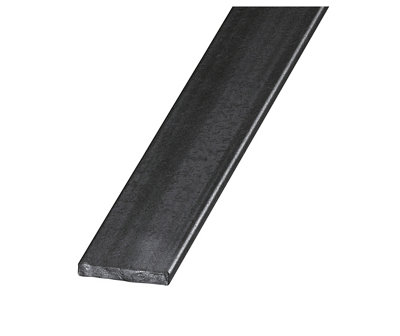 Cqfd Varnished Hot-Rolled Steel Flat Bar, (L)2500Mm (W)20Mm (T)4Mm