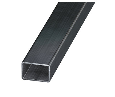 Cqfd Varnished Cold-Rolled Steel Square Tube, (L)2.5M (W)35Mm (T)1.5Mm