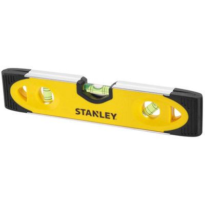 Stanley 112 230Mm Aluminium Magnetic Torpedo Level - 0-43-511