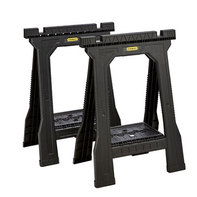 Stanley Foldable Junior Saw Horse, Pack Of 2