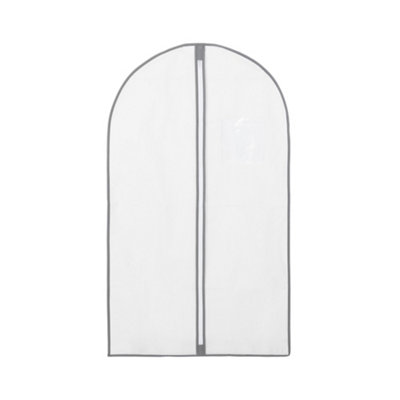 Compactor World Of Storage White Suit Garment Bag