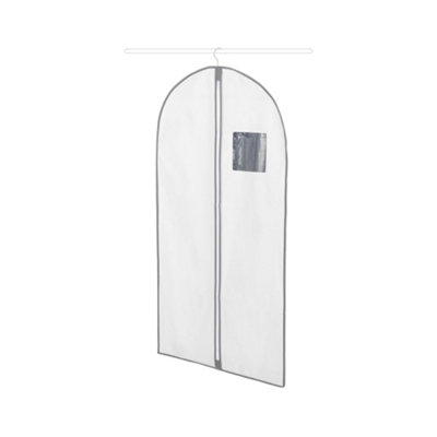 Compactor World Of Storage White Dress Garment Bag