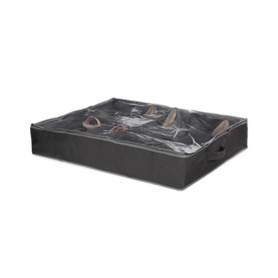 Compactor Plastic 12 Compartment Underbed Shoe Storage Bag