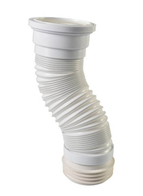 Wirquin Push-Fit Flexible Extendable Pan Connector (Dia)110Mm, 230Mm 550Mm