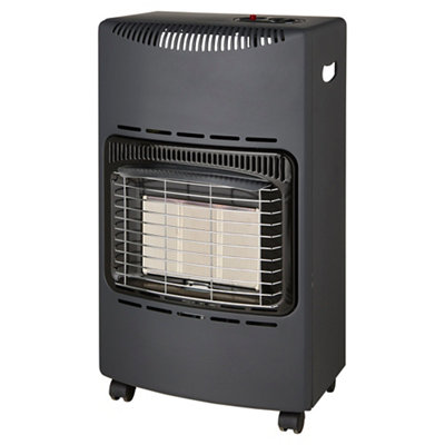 Greengear Baltik Black 4.2Kw Mobile Gas Heater