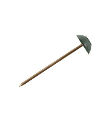 Onduline Steel Green Roofing Nail & Cover Cap, (L)8Cm Pack Of 100