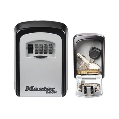 Master Lock Wall-Mounted External Combination Key Safe Medium