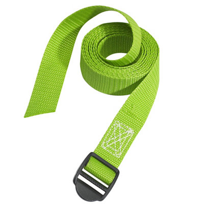 Master Lock 3377Eurdatcol Yellow Polyester Luggage Strap, Pack Of 2