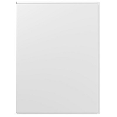 Cooke & Lewis Gloss White Straight Front Bath Panel (H)51Cm (W)80Cm