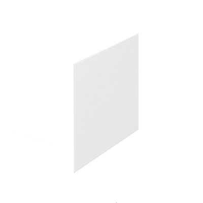 Cooke & Lewis Solarna Gloss White End Bath Panel (H)51Cm (W)75Cm