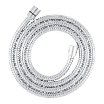 Goodhome Chrome Effect Pvc & Stainless Steel Shower Hose, (L)2M