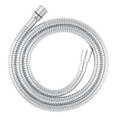Goodhome Chrome Effect Brass & Pvc Shower Hose, (L)1.5M