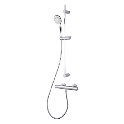 Goodhome Cavally Wall-Mounted Thermostatic Mixer Shower