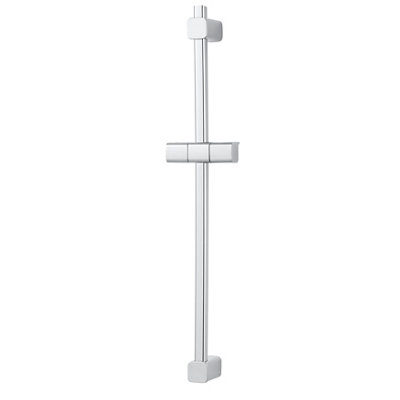 Goodhome Teesta Straight Shower Riser Rail, 67.4Cm