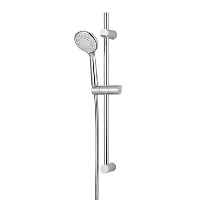 Goodhome Cavally Chrome Effect 3-Spray Pattern Shower Kit