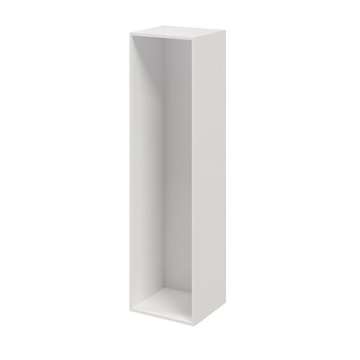 Goodhome Atomia White Modular Furniture Cabinet, (H)1875Mm (W)500Mm (D)450Mm
