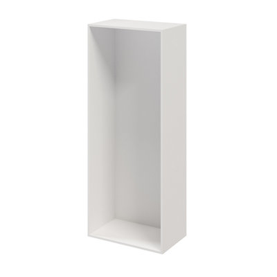 Goodhome Atomia White Modular Furniture Cabinet, (H)1875Mm (W)750Mm (D)450Mm