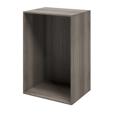 Goodhome Atomia Grey Oak Effect Modular Furniture Cabinet, (H)1125Mm (W)750Mm (D)580Mm