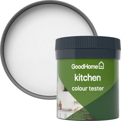 Goodhome Kitchen Alberta Matt Wall & Ceiling Emulsion Paint, 50Ml Tester Pot