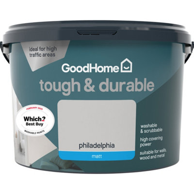 Goodhome Durable Philadelphia Matt Emulsion Paint, 2.5L