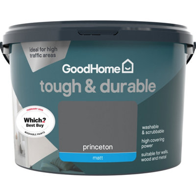 Goodhome Durable Princeton Matt Emulsion Paint, 2.5L