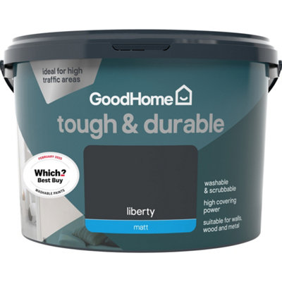 Goodhome Durable Liberty Matt Emulsion Paint, 2.5L