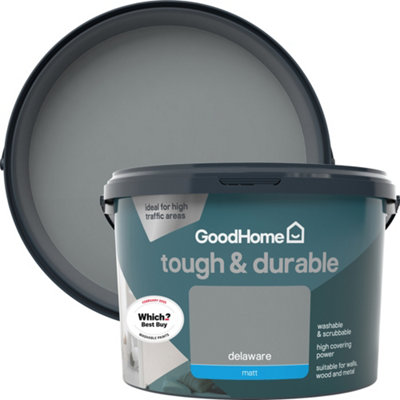 Goodhome Durable Delaware Matt Emulsion Paint, 2.5L