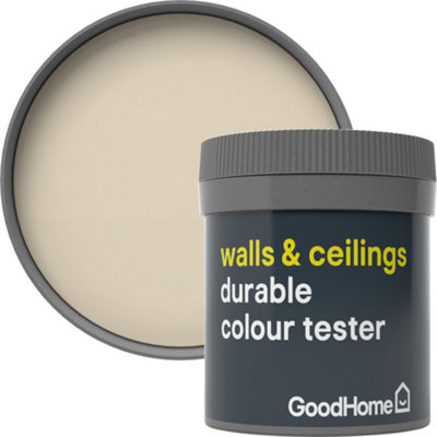 Goodhome Tough & Durable Chiapas Matt Wall & Ceiling Emulsion Paint, 50Ml Tester Pot