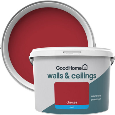Goodhome Walls & Ceilings Chelsea Matt Emulsion Paint, 2.5L