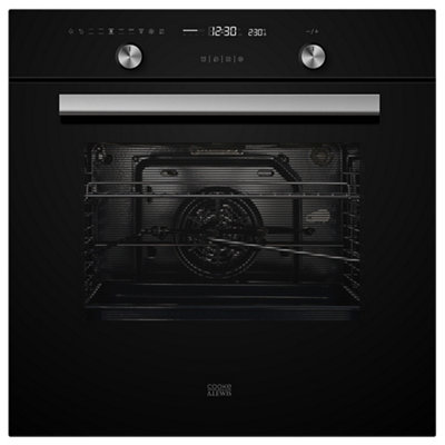 Cooke & Lewis Clpybla Built-In Single Multi-Function Electric Oven - Black