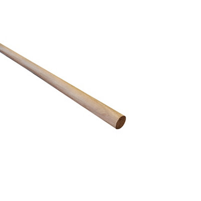 B&Q Oak Dowel Doweling (L)2400Mm (Dia)12Mm