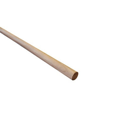 B&Q Oak Dowel Doweling (L)2400Mm (Dia)21Mm