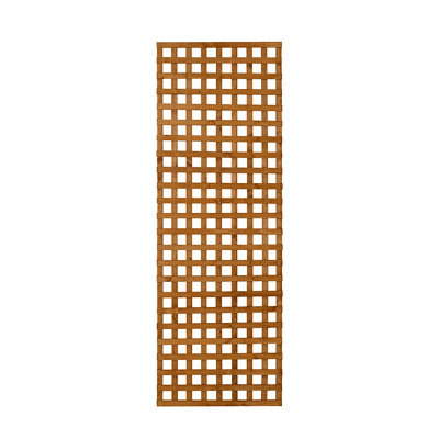 B&Q 6Ft Pine Trellis Panel (W)63Cm X (H)183Cm