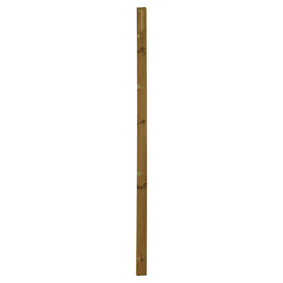 Klikstrom Neva Slotted U-Shaped Wooden Fence Post (H)2.4M (W)90Mm