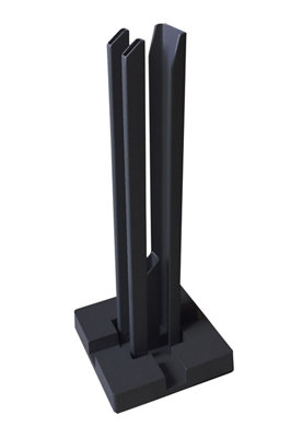 Klikstrom Neva Steel Post Base (L)150Mm (W)150Mm