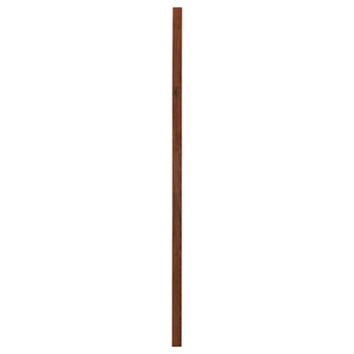 Klikstrom Uc4 Brown Square Wooden Fence Post (H)2.4M (W)70Mm