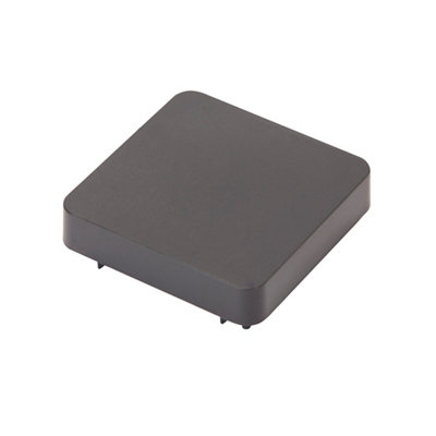 Klikstrom Neva Stainless Steel Post Cap (W)75Mm (D)75Mm