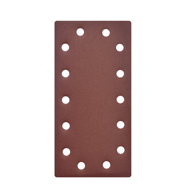 Universal Fit 180 Grit Red 1/2 Sanding Sheet (L)230Mm (W)115Mm, Pack Of 5