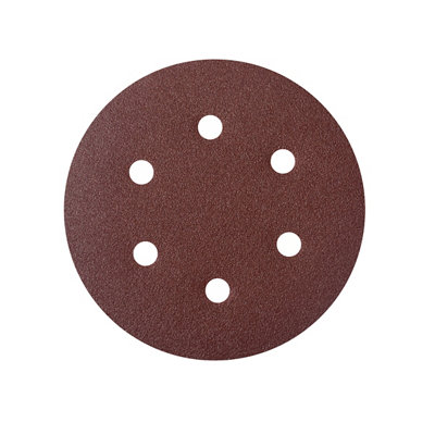 Universal Fit 120 Grit Sanding Disc (Dia)150Mm, Pack Of 5