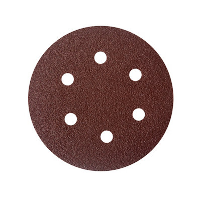 Universal Fit 40 Grit Sanding Disc (Dia)150Mm, Pack Of 5