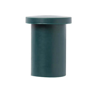 Verve Green Plastic Plant Support End Cap, Pack Of 6